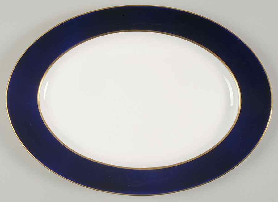 Colbert 14" Oval Serving Platter by Mikasa-1