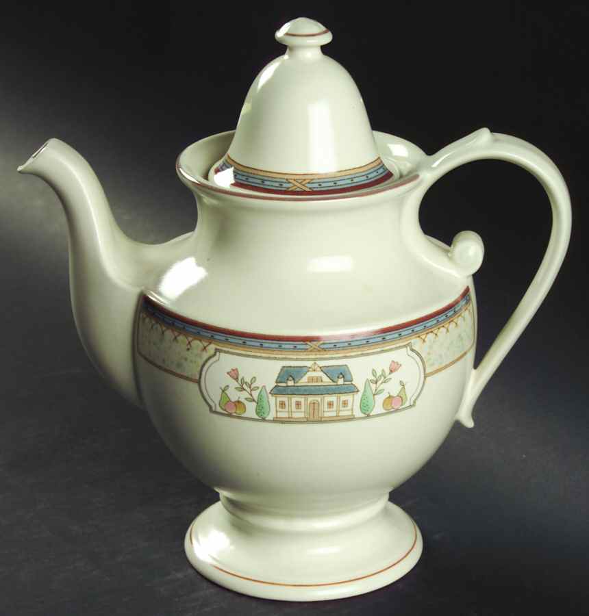 Country Lane Coffee Pot & Lid by Mikasa-1