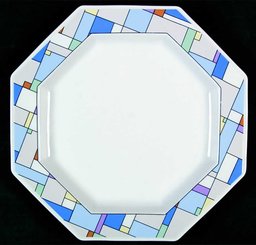 Collage Dinner Plate by Mikasa-1
