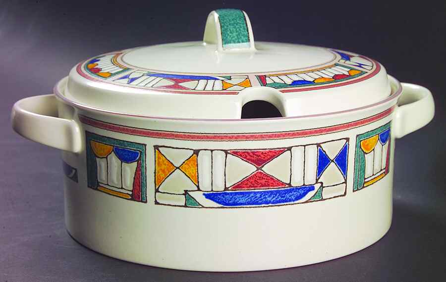 Collage Tureen &  Lid by Mikasa-1