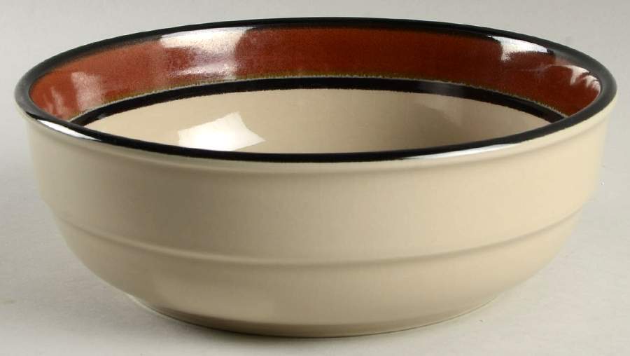 Colorama Mahogany 9" Round Vegetable Bowl by Mikasa-1