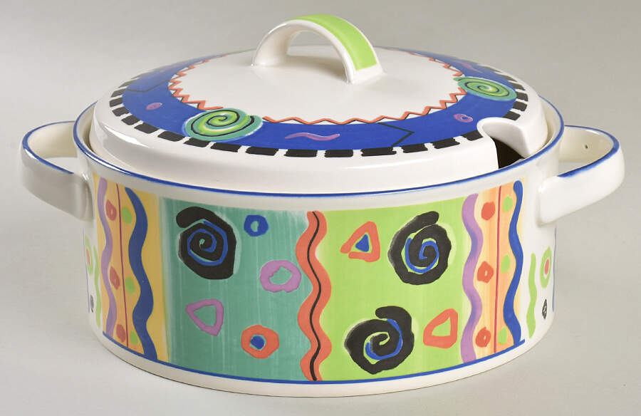 Colorama Tureen &  Lid by Mikasa-1