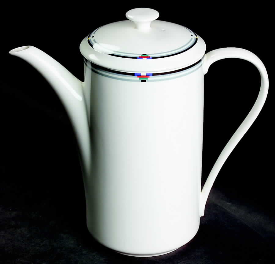 Commodore Coffee Pot & Lid by Mikasa-1