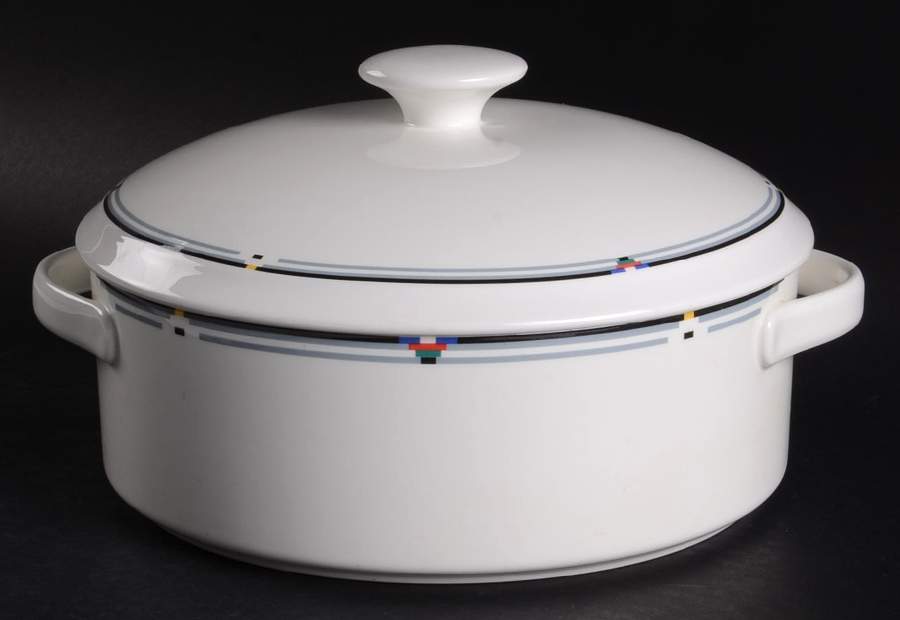 Commodore Round Covered Vegetable by Mikasa-1