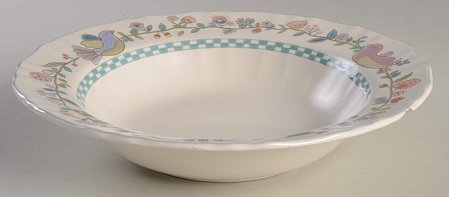 Country Morning 10" Round Vegetable Bowl by Mikasa-1