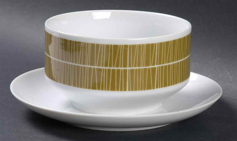 Contour Gravy Boat with Attached Underplate by Mikasa-1