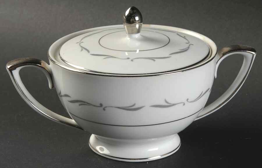 Concordia Sugar Bowl & Lid by Mikasa-1