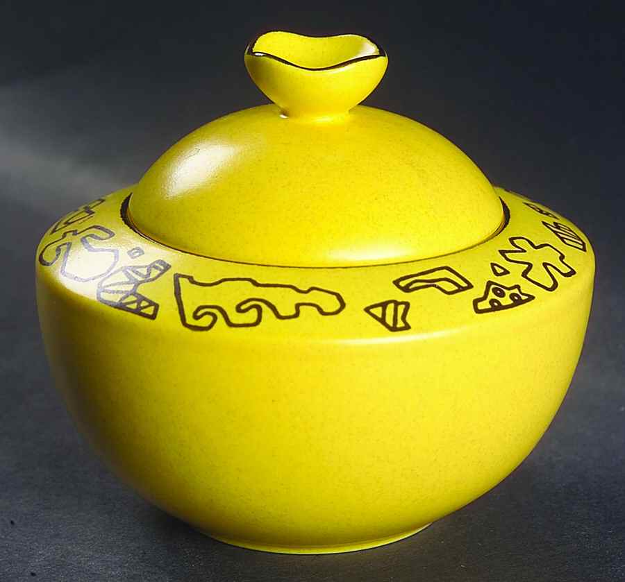 Congo Sugar Bowl & Lid by Mikasa-1