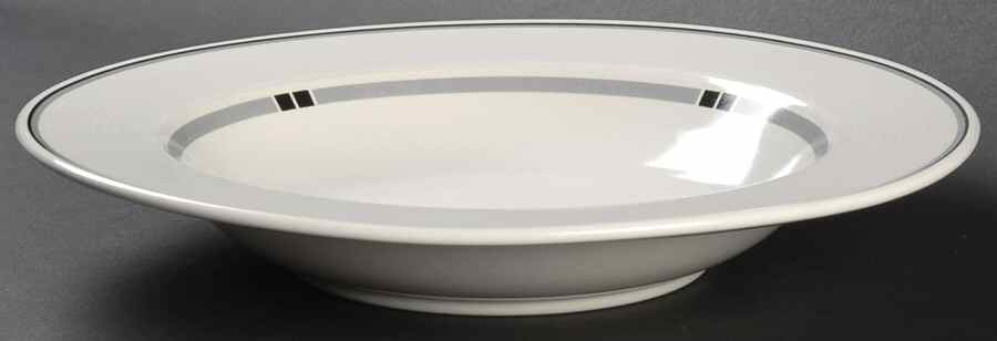 Contempo Large Rim Soup Bowl by Mikasa-1
