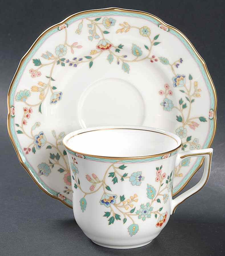 Contessina Flat Cup & Saucer Set by Mikasa-1