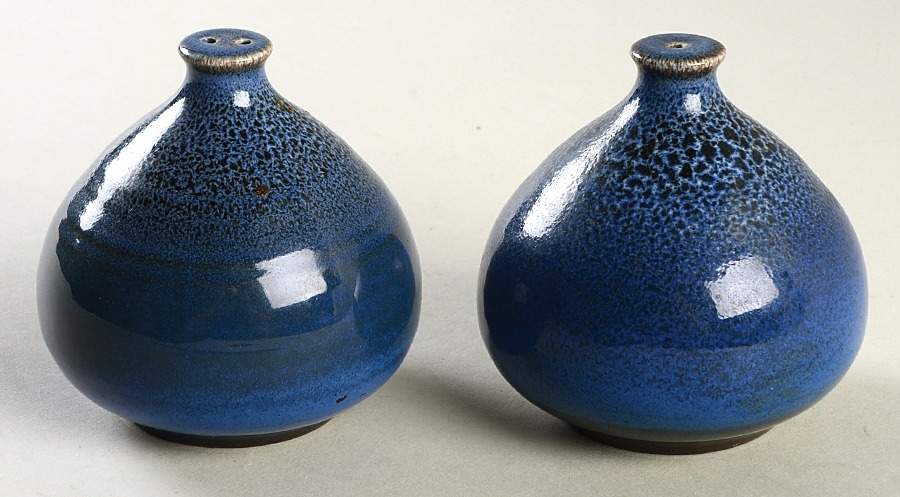 Copenhagen Blue Salt & Pepper Set by Mikasa-1