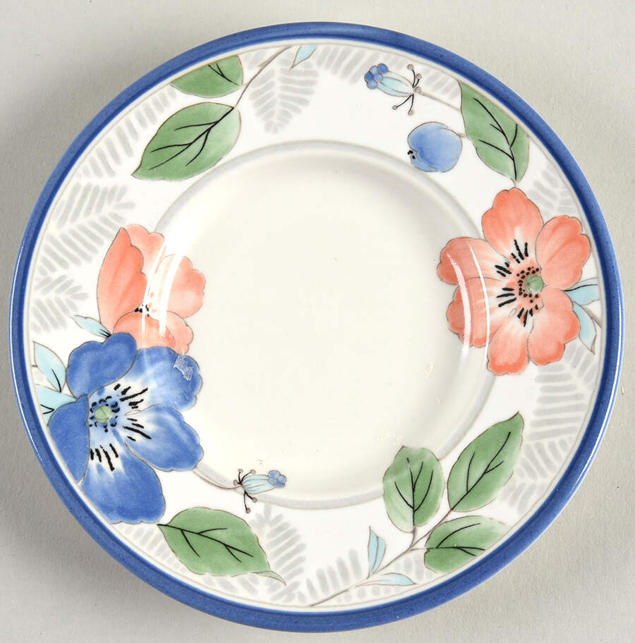 Country Poppies Saucer for Demitasse Cup by Mikasa-1