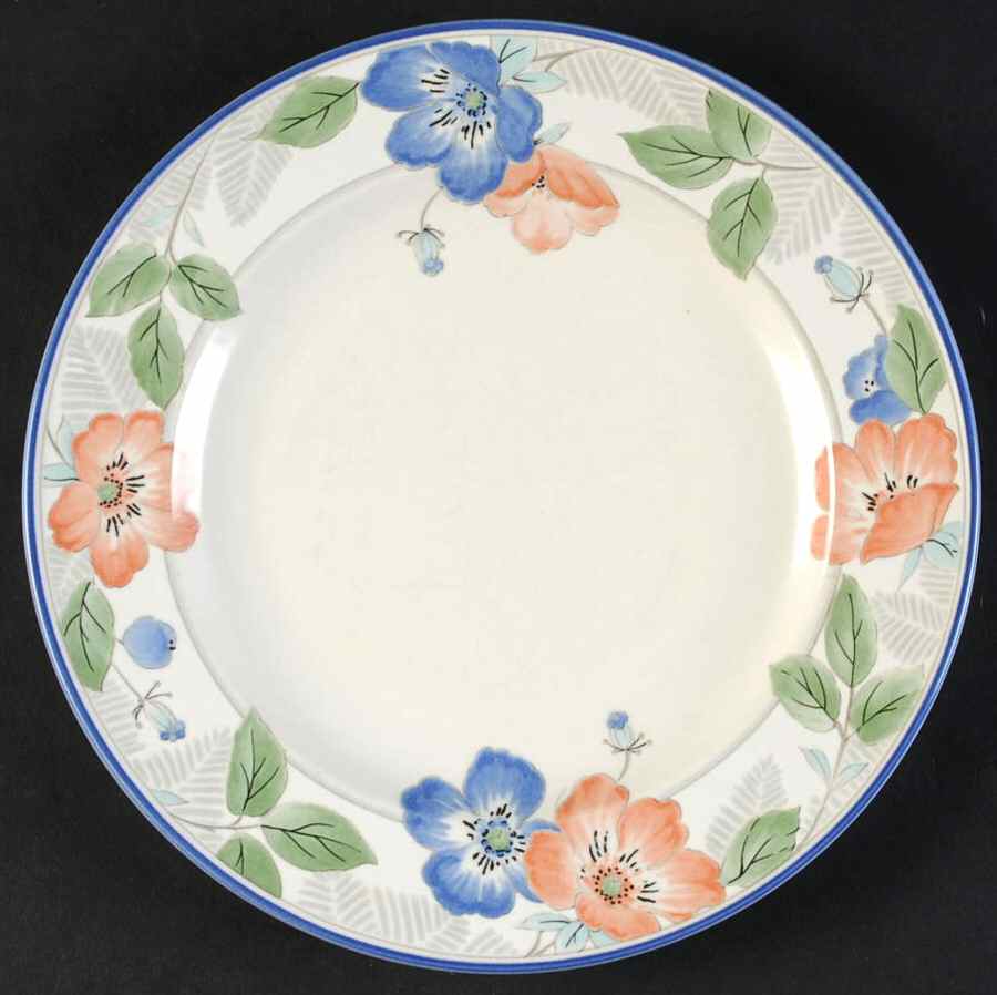 Country Poppies Salad Plate by Mikasa-1