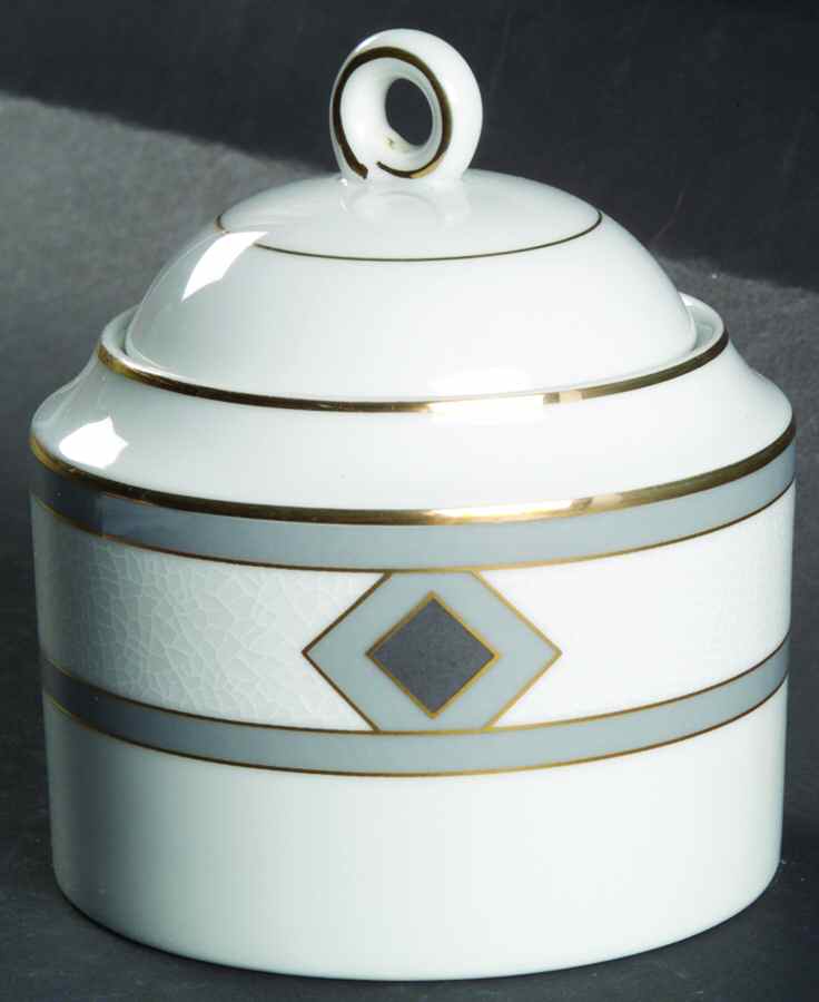 Coquille Sugar Bowl & Lid by Mikasa-1