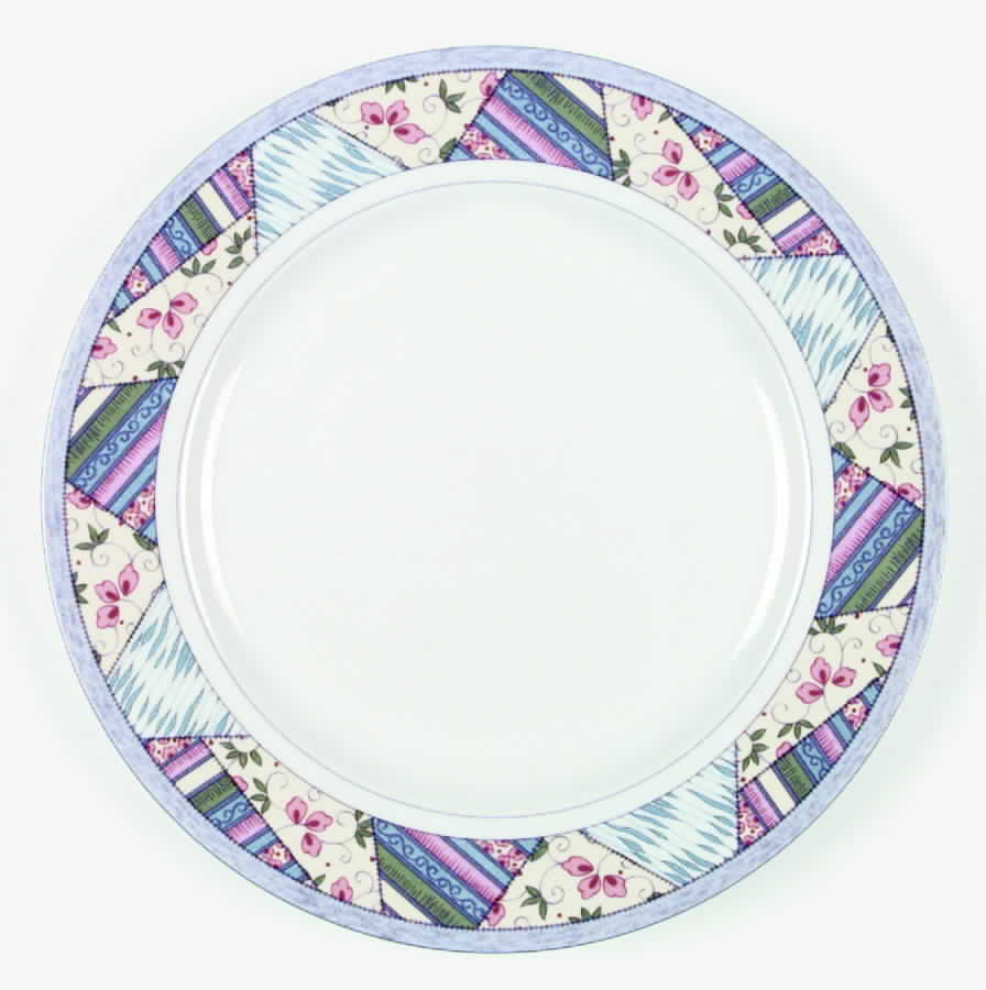 Country Quilt Dinner Plate by Mikasa-1