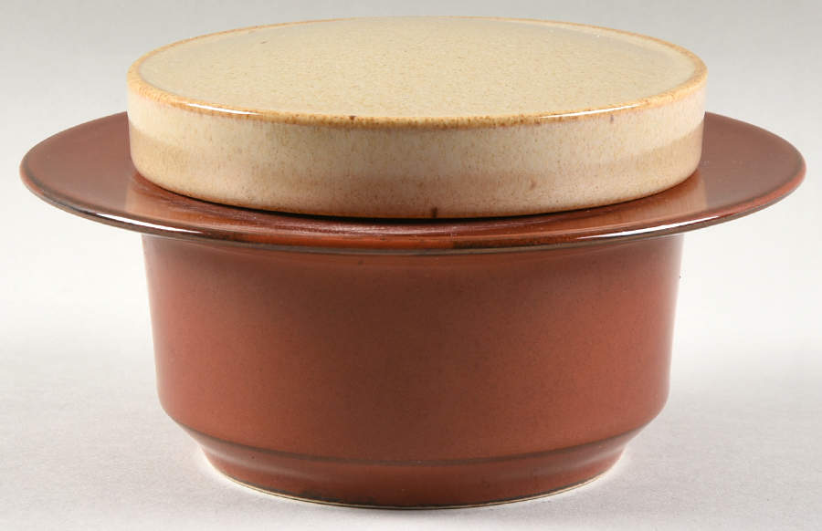 Copper Reef Sugar Bowl & Lid by Mikasa-1