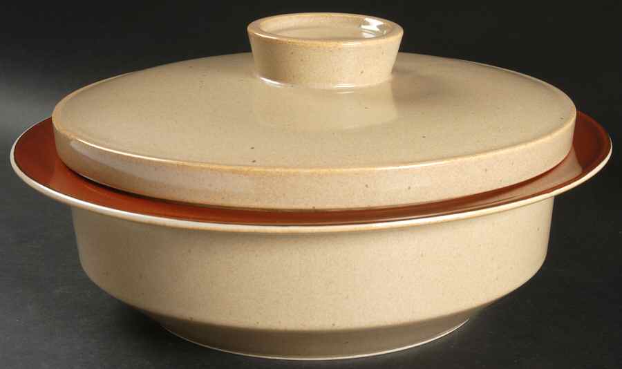 Copper Reef 2.5 Qt Round Covered Casserole by Mikasa-1