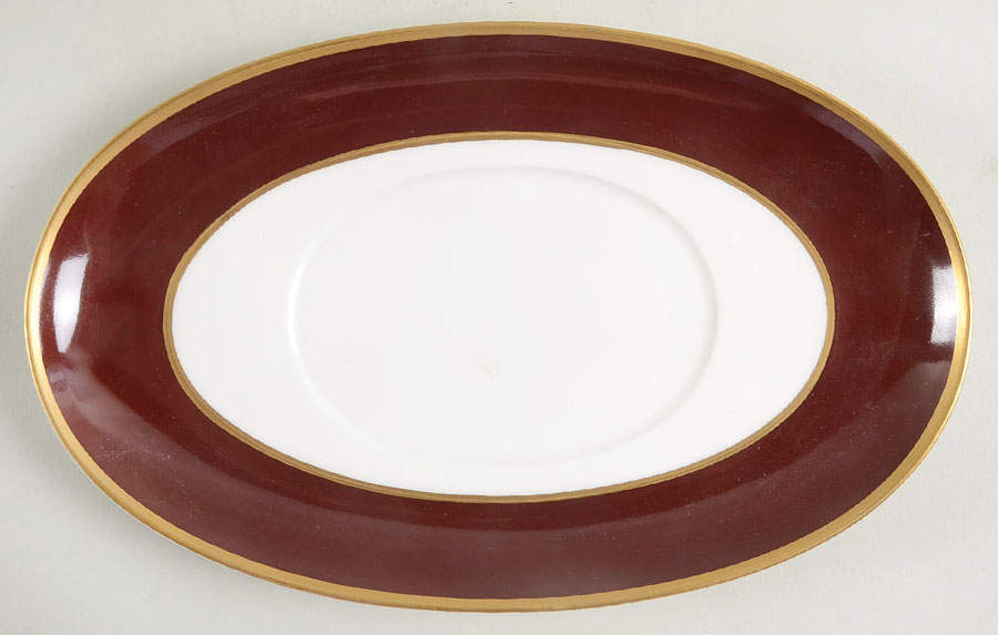 Cordovan Underplate for Gravy Boat by Mikasa-1
