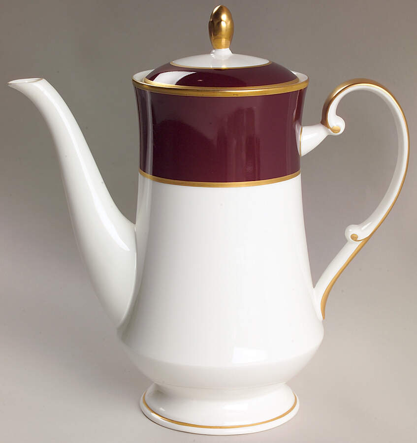 Cordovan Coffee Pot & Lid by Mikasa-1