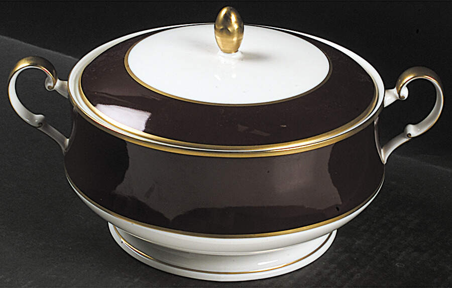 Cordovan Round Covered Vegetable by Mikasa-1