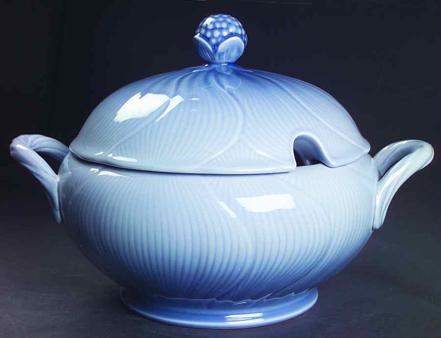 Cornflower Blue Tureen &  Lid by Mikasa-1