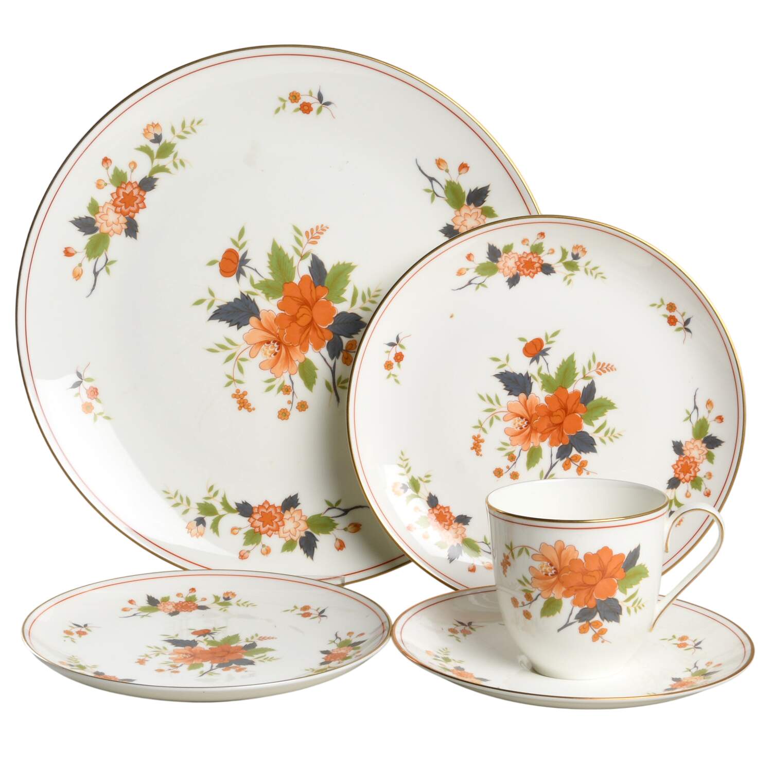 Coronation 5 Piece Place Setting by Mikasa-1