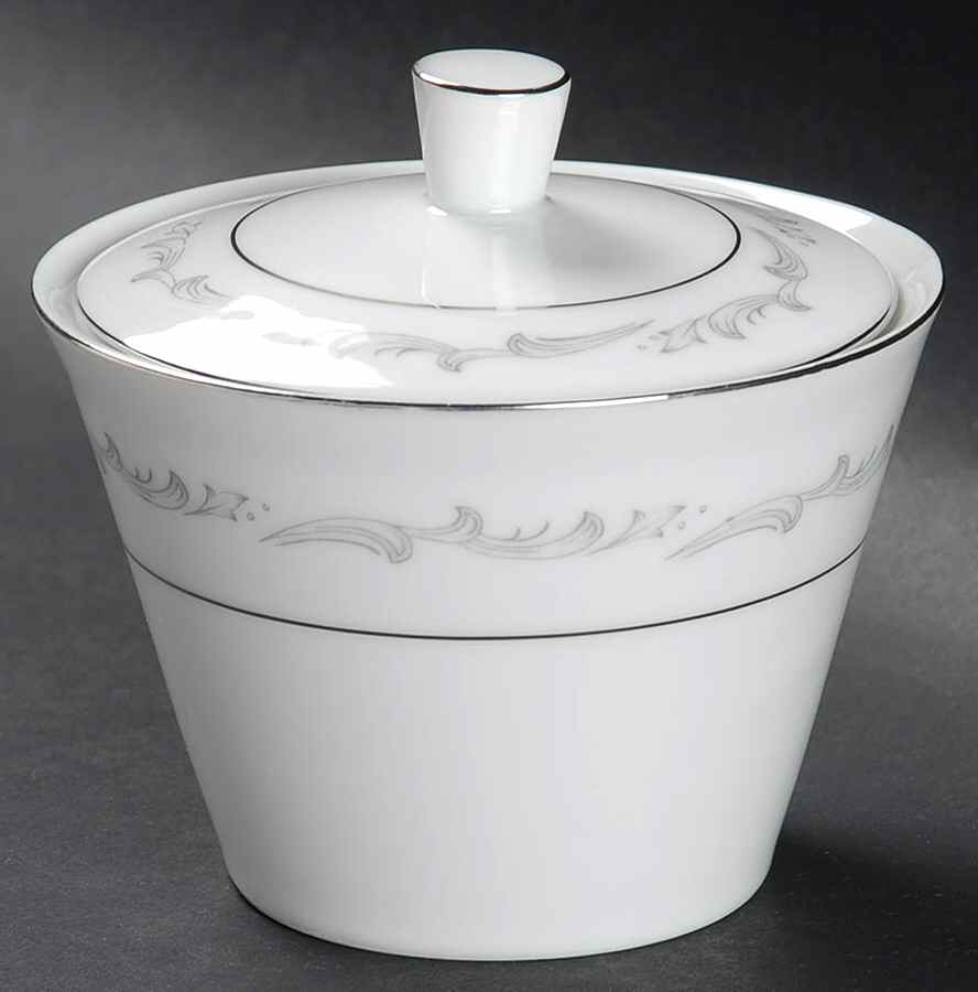 Coronet Sugar Bowl & Lid by Mikasa-1