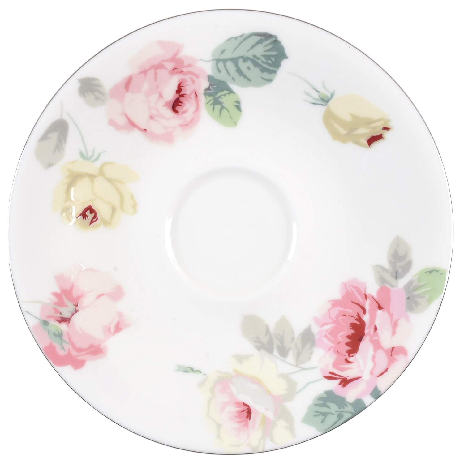 Country Roses Saucer by Mikasa-1