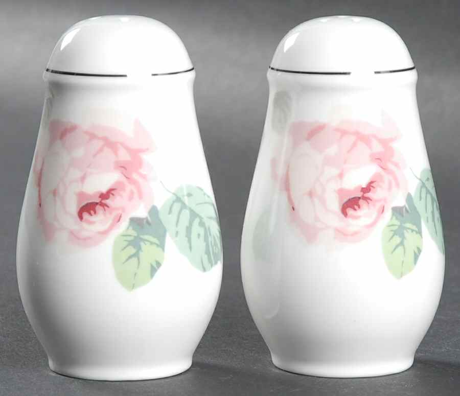 Country Roses Salt & Pepper Set by Mikasa-1