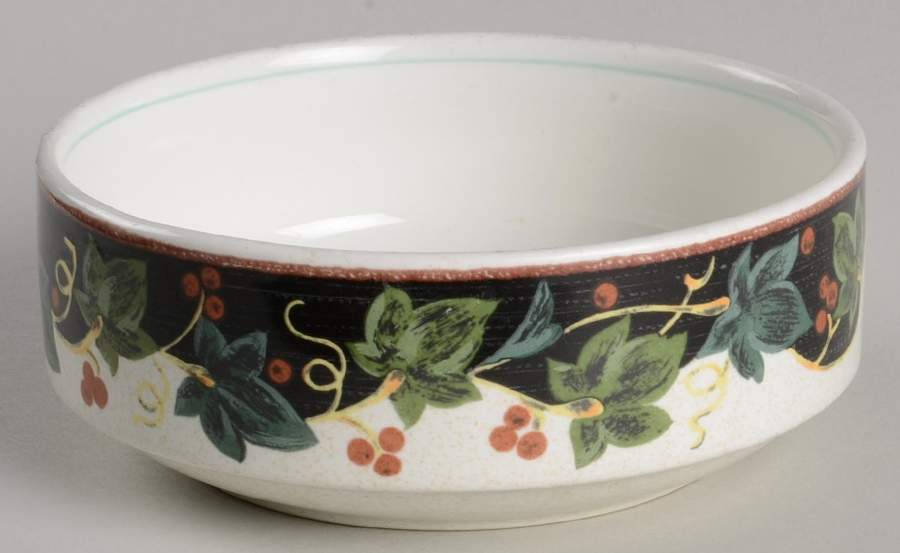 Country Row Fruit/Dessert (Sauce) Bowl by Mikasa-1