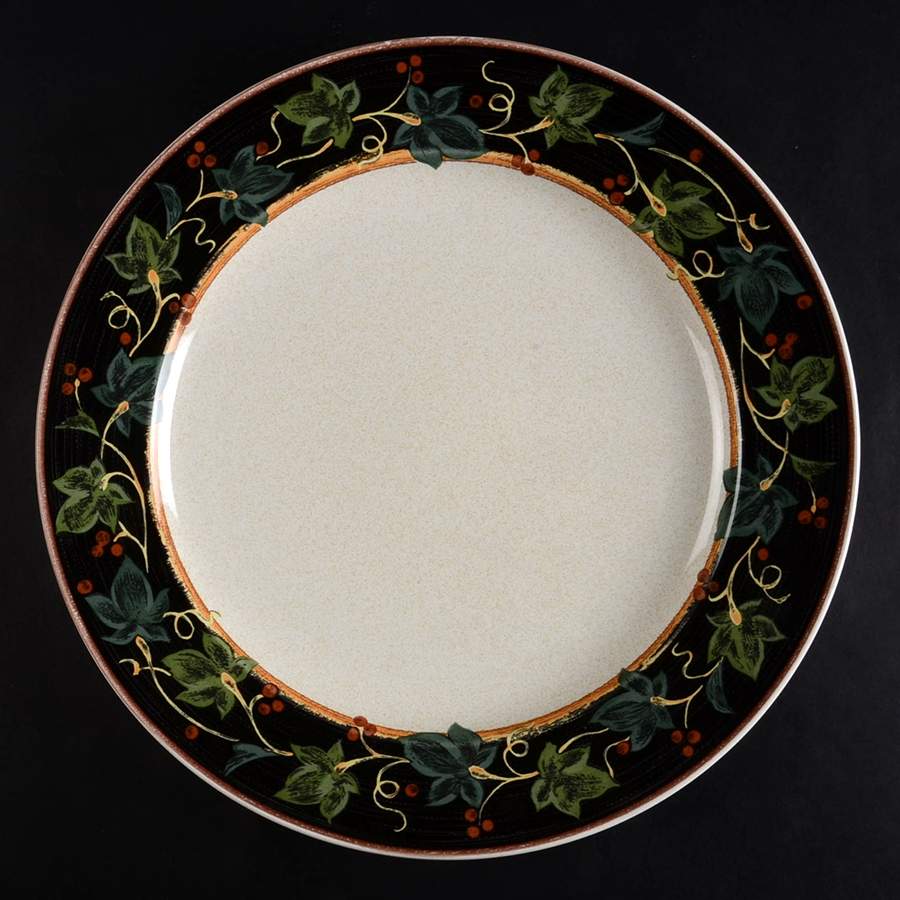 Country Row 12" Chop Plate (Round Platter) by Mikasa-1