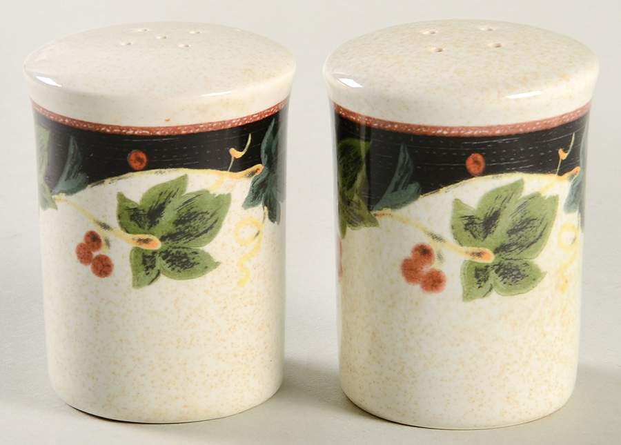 Country Row Salt & Pepper Set by Mikasa-1