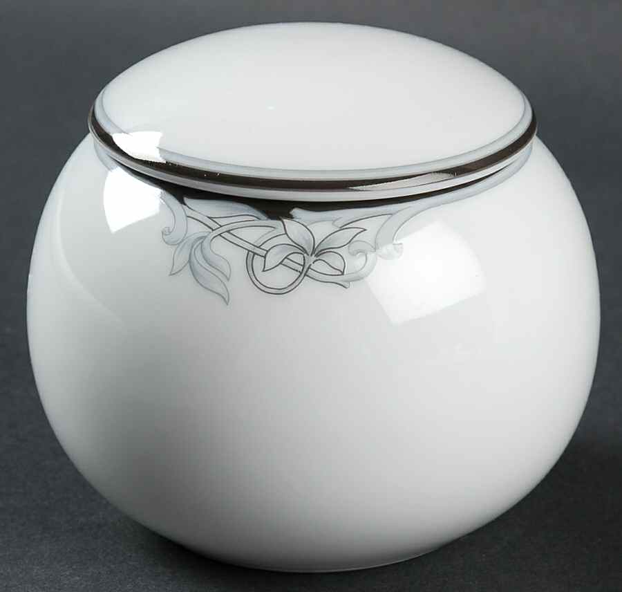 Corsage (LAL08, Fine China) Sugar Bowl & Lid by Mikasa-1