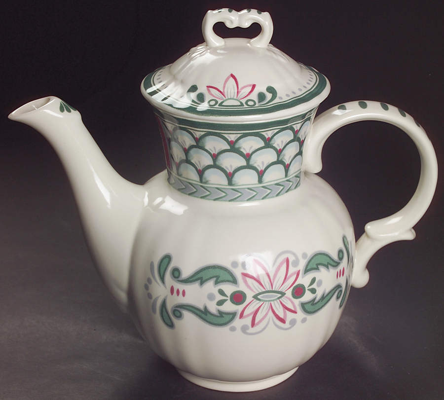 Country Scene Coffee Pot & Lid by Mikasa-1