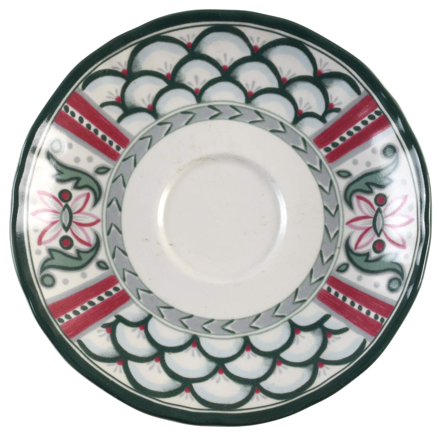 Country Scene Saucer by Mikasa-1
