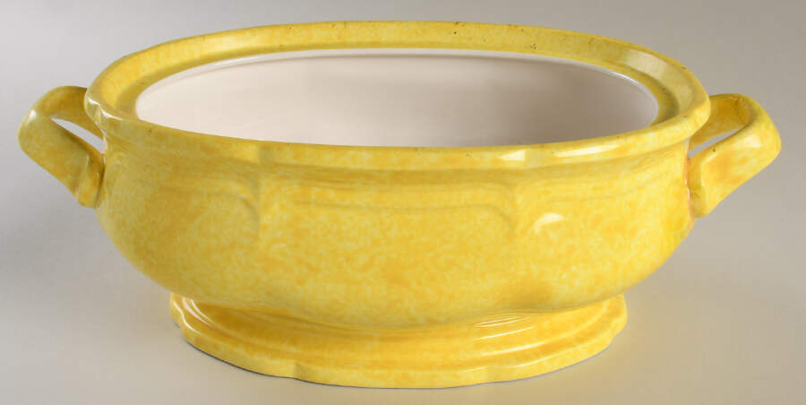 Corn Silk 2.25 Quart Oval Covered Casserole No Lid by Mikasa-1