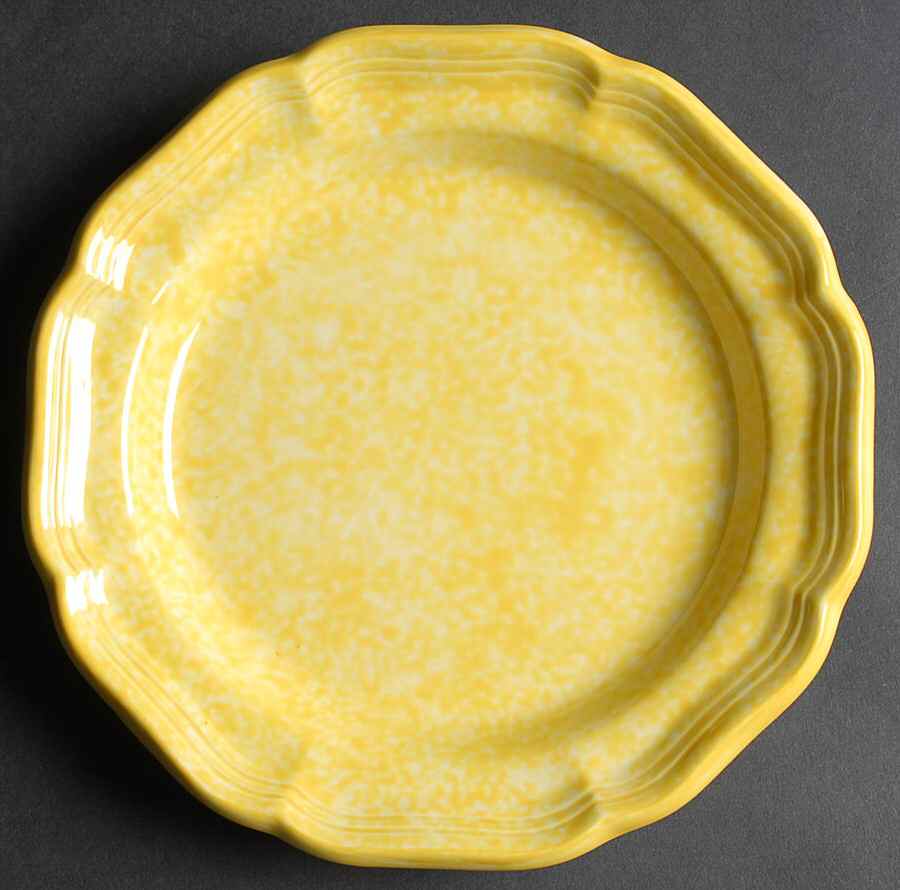 Corn Silk Salad Plate by Mikasa-1