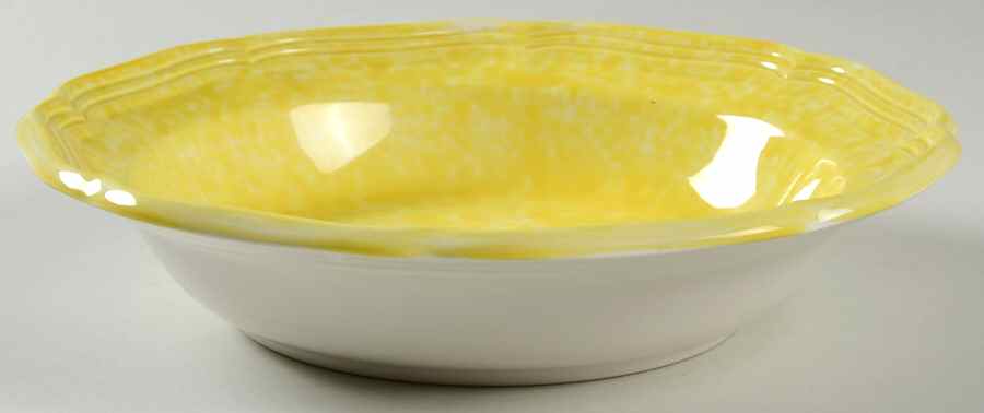 Corn Silk Rim Soup Bowl by Mikasa-1