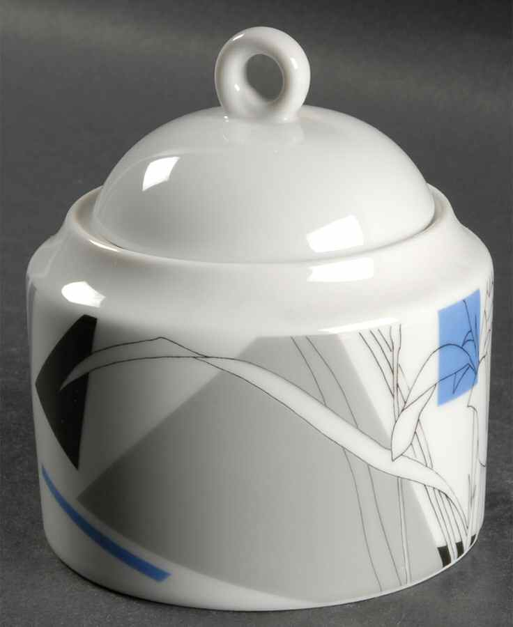 Color Sketch Sugar Bowl & Lid by Mikasa-1