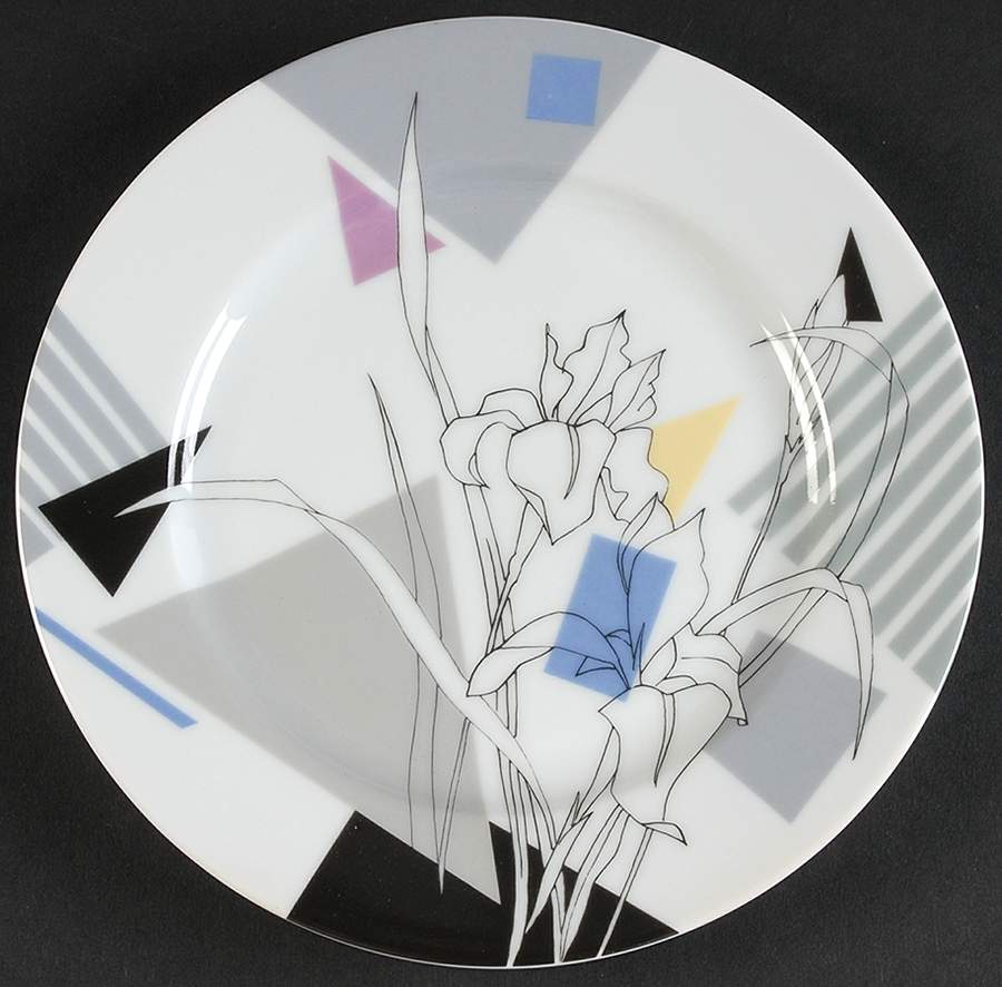 Color Sketch Salad Plate by Mikasa-1