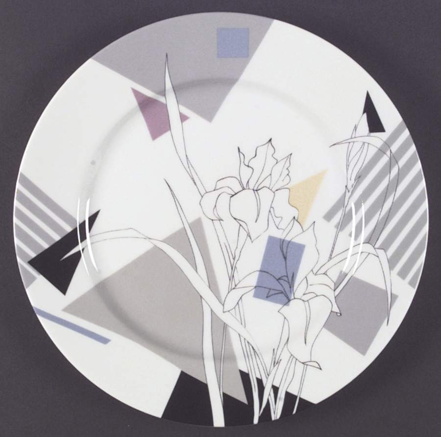 Color Sketch Dinner Plate by Mikasa-1