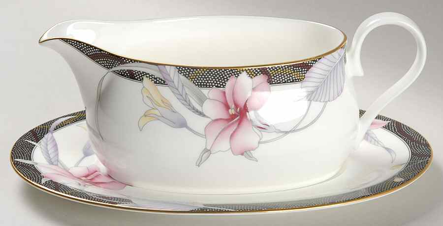Cosmo Gravy Boat & Underplate by Mikasa-1