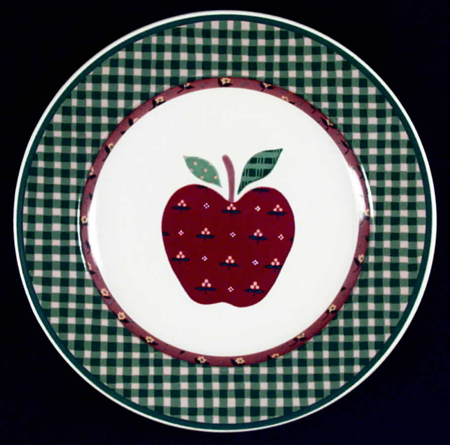 Country Song Red Dinner Plate by Mikasa-1