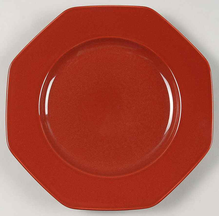 Color Spectrum Cinnabar Salad Plate by Mikasa-1