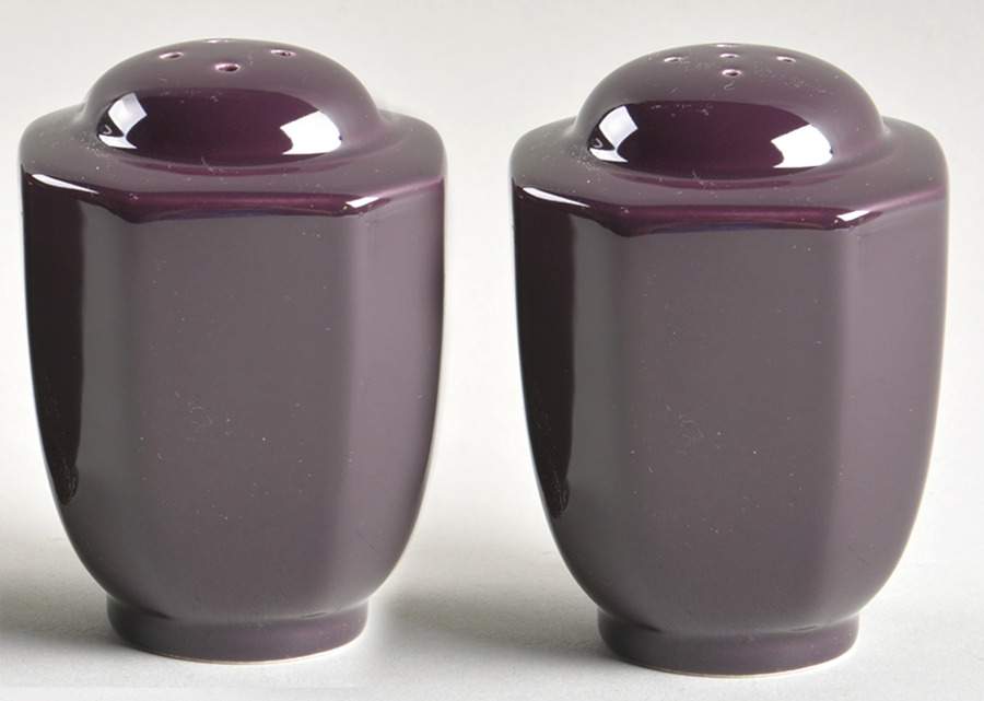 Color Spectrum Aubergine Salt & Pepper Set by Mikasa-1