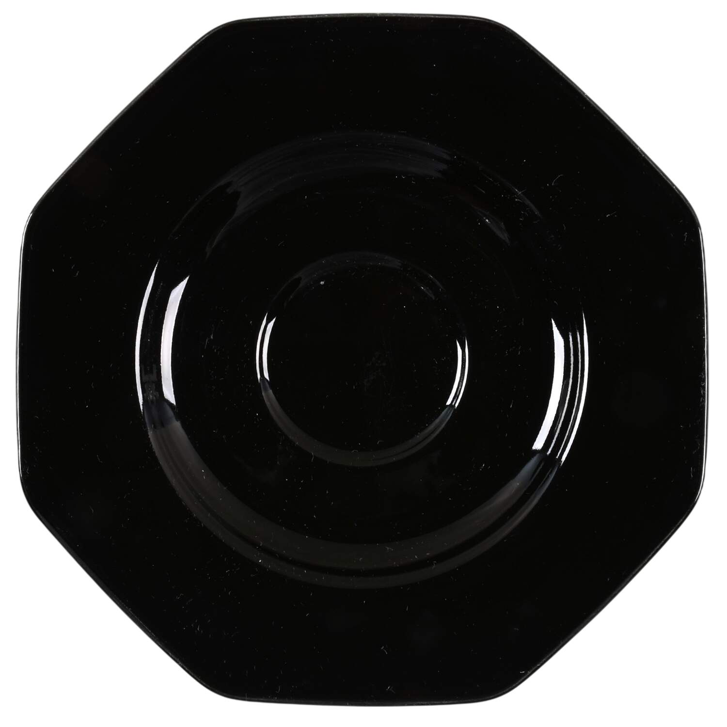 Color Spectrum Indigo Black Saucer by Mikasa-1