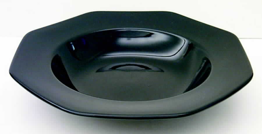 Color Spectrum Indigo Black Large Rim Soup Bowl by Mikasa-1