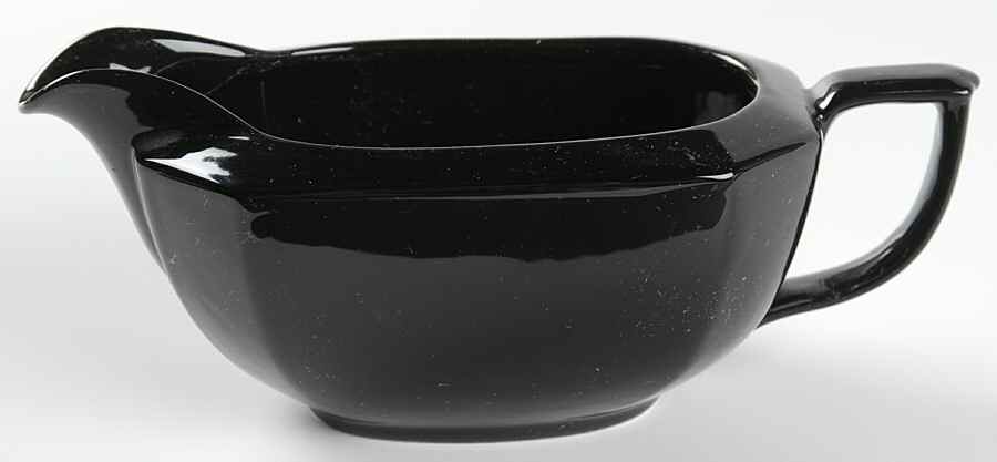Color Spectrum Indigo Black Gravy Boat by Mikasa-1