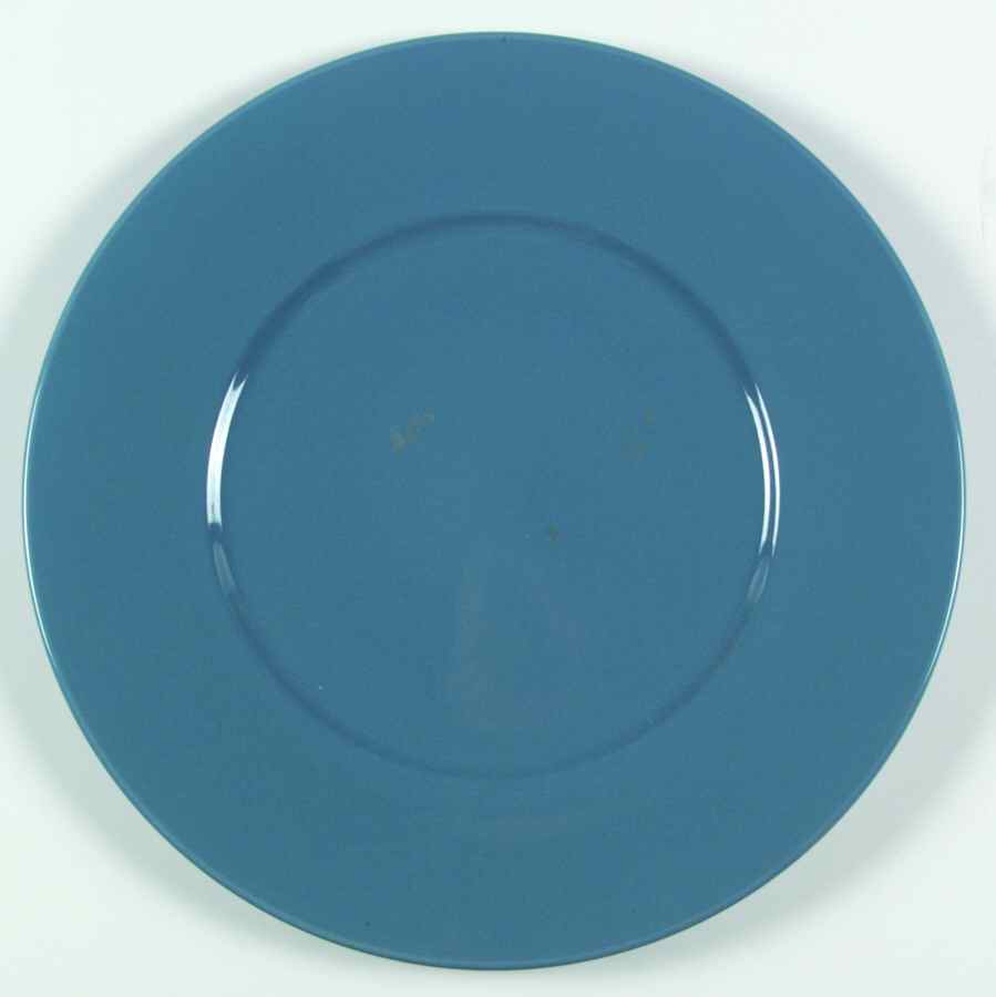 Color Spectrum Colonial Blue Service Plate (Charger) by Mikasa-1