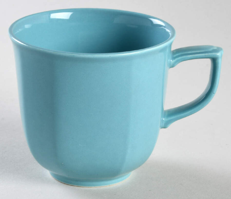 Color Spectrum Turquoise Flat Cup by Mikasa-1